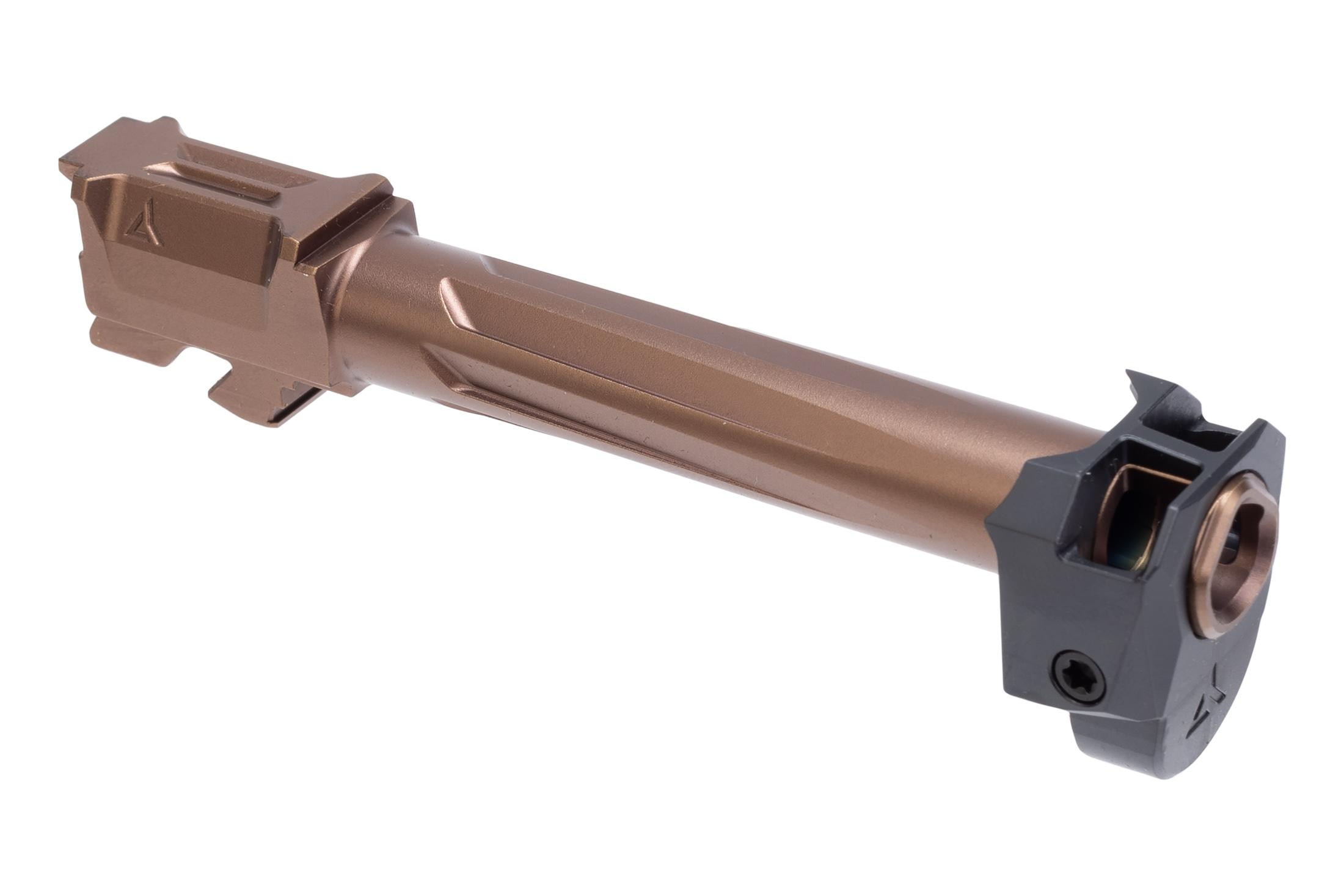 Radian Weapons AFTERBURNER + RAMJET Barrel and Compensator - GLOCK 17 Gen 5 - Bronze - COSMETIC BLEM